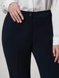 Pantalone curvy Persona - blu navy - 2