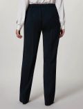 Pantalone curvy Persona - blu navy - 3