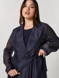 Spolverino curvy Persona - blu navy - 1
