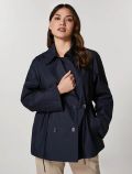 Impermeabile curvy Persona - blu navy - 0