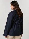 Impermeabile curvy Persona - blu navy - 3