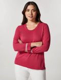 Maglia manica lunga curvy Persona/now - pink - 0