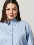 Camicia manica lunga curvy Persona/now - azzurro - 1