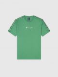 T-shirt manica corta sportiva Champion - verde - 0