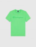 T-shirt manica corta sportiva Champion - verde - 0