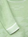 Maglia manica lunga curvy Cecil - salvia - 2