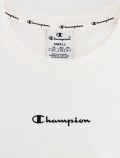 T-shirt manica corta sportiva Champion - bianco - 1