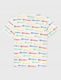 T-shirt manica corta sportiva Champion - bianco - 2