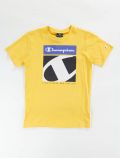 T-shirt manica corta sportiva Champion - giallo - 0