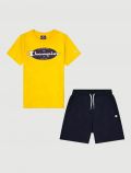 Completo maglia e pantalone corto Champion - giallo - 0