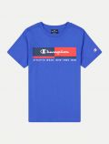 T-shirt manica corta sportiva Champion - royal - 0