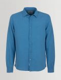 Camicia manica lunga casual Fred Mello - blu - 0