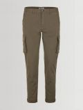 Pantalone casual Fred Mello - army - 0