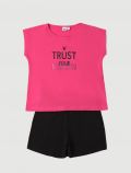 Completo maglia e pantalone corto I Do - fuxia - 0