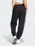 Pantalone lungo sportivo Adidas - nero bianco - 4