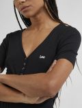 T-shirt manica corta Lee - black - 1