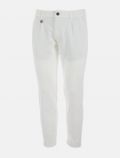 Pantalone casual Yes Zee - gesso - 0