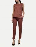 Pantalone Emme - terracotta - 1