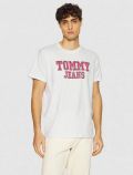 T-shirt manica corta Tommy Jeans - white - 0