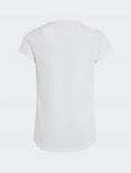 T-shirt manica corta sportiva Adidas - white - 3
