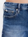 Pantalone corto Calvin Klein - blu denim - 1