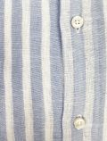 Camicia manica lunga Bottega Artigiana - bianco azzurro - 1