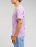 T-shirt manica corta Lee - rosa bianco - 2