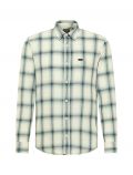 Camicia manica lunga casual Lee - verde - 5