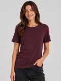 T-shirt manica corta Only - bordeaux - 0