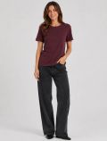T-shirt manica corta Only - bordeaux - 2