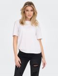 T-shirt manica corta Only - white - 0