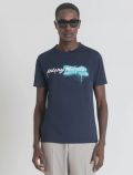 T-shirt manica corta Antony Morato - blu - 0