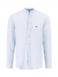 Camicia manica lunga casual Fynch-hatton - celeste - 3