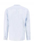 Camicia manica lunga casual Fynch-hatton - celeste - 4