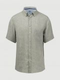 Camicia manica corta casual Fynch-hatton - salvia - 0