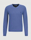 Maglia manica lunga casual Fynch-hatton - celeste - 0