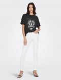 Pantalone jeans Jdy - bianco denim - 2