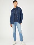 Polo manica corta Wrangler - navy - 3