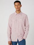 Camicia manica lunga casual Wrangler - red - 0