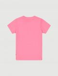 T-shirt manica corta sportiva Melby - rosa fluo - 1