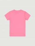 T-shirt manica corta sportiva Melby - rosa fluo - 1