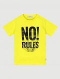 T-shirt manica corta sportiva Melby - giallo - 0