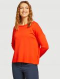 Maglia manica lunga curvy Luisa Viola - arancio - 0