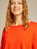 Maglia manica lunga curvy Luisa Viola - arancio - 1