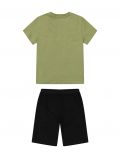 Completo maglia e pantalone corto Melby - verde nero - 1