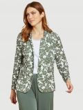 Giacca curvy Luisa Viola - militare - 0