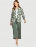 Giacca curvy Luisa Viola - militare - 2