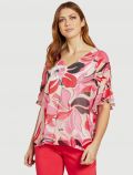 Camicia manica lunga curvy Luisa Viola - fuxia - 0