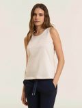 Canotta sportiva Freddy - crema - 0