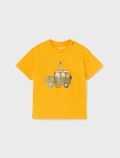 T-shirt manica corta Mayoral - giallo oro - 0